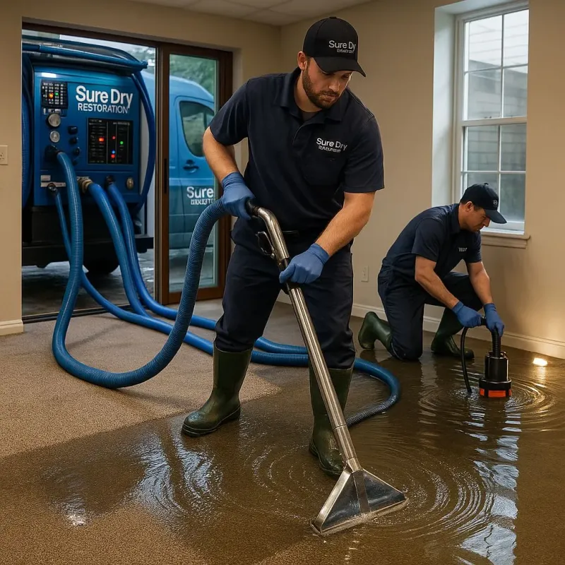 Water Extraction and Removal process in Pine Mountain Club, CA